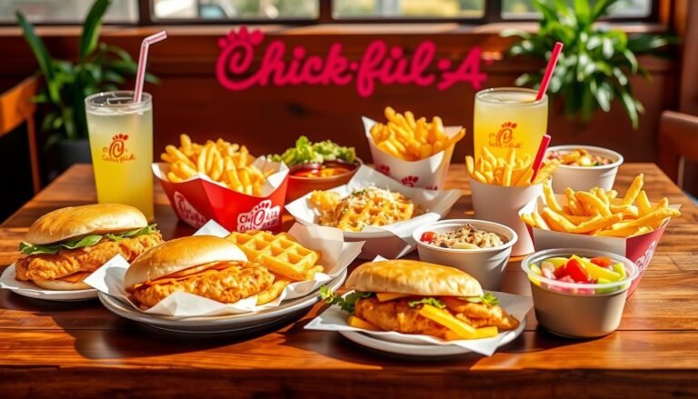 chick fil a lunch menu