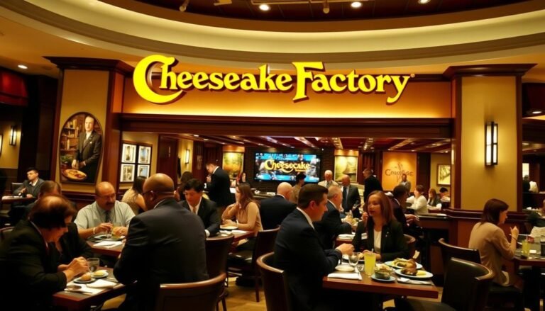 Cheesecake Factory Nutrition Menu with Prices