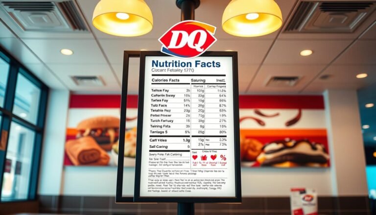 dairy queen menu nutrition