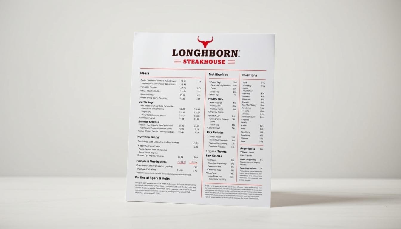longhorn steakhouse menu nutrition